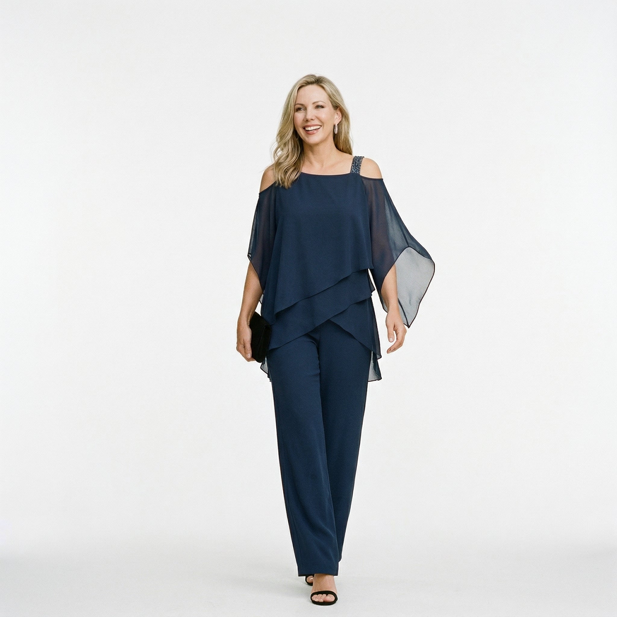 VeraLuxe™ Off-The-Shoulder Blouse— Unleash Effortless Glamour and Confidence Wherever You Go