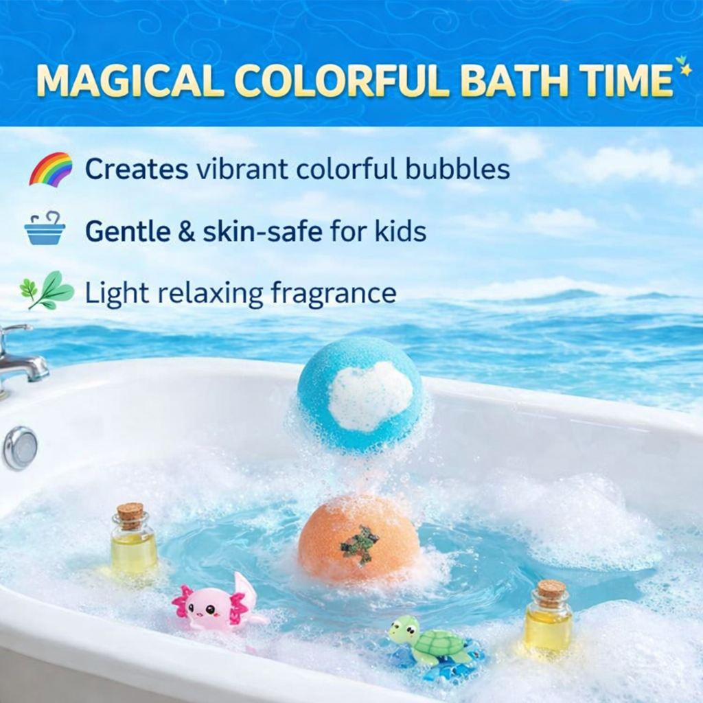 SeaSplash™ Easter Surprise Bath Bombs — Make Every Bath an Exciting Adventure Kids Beg For