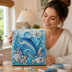 PearlWave™ Coastal Art Kit — Escape Stress and Create Stunning Ocean Treasures in 3D