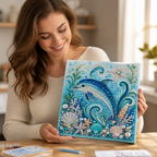 SeaLustre™ Pearl Art Kit — Melt Stress Away with Every Shimmering Pearl You Place