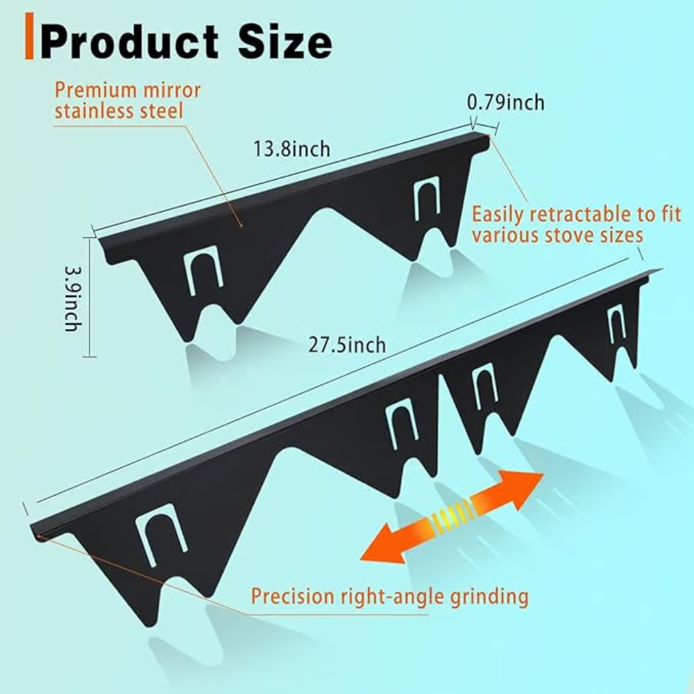 SlipSeal™ — Transform Your Stove Gap Into a Spotless, Stress-Free Zone