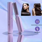 Straightening Comb Plus, Portable Hair Dryer and Straightener Brush
