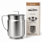CrispEase™ — Unlock Crispy, Flavor-Packed Frying Without the Mess or Stress