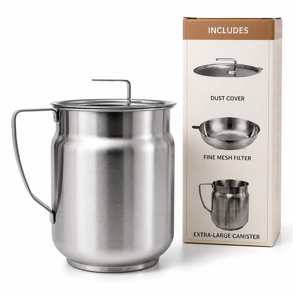 CrispEase™ — Unlock Crispy, Flavor-Packed Frying Without the Mess or Stress