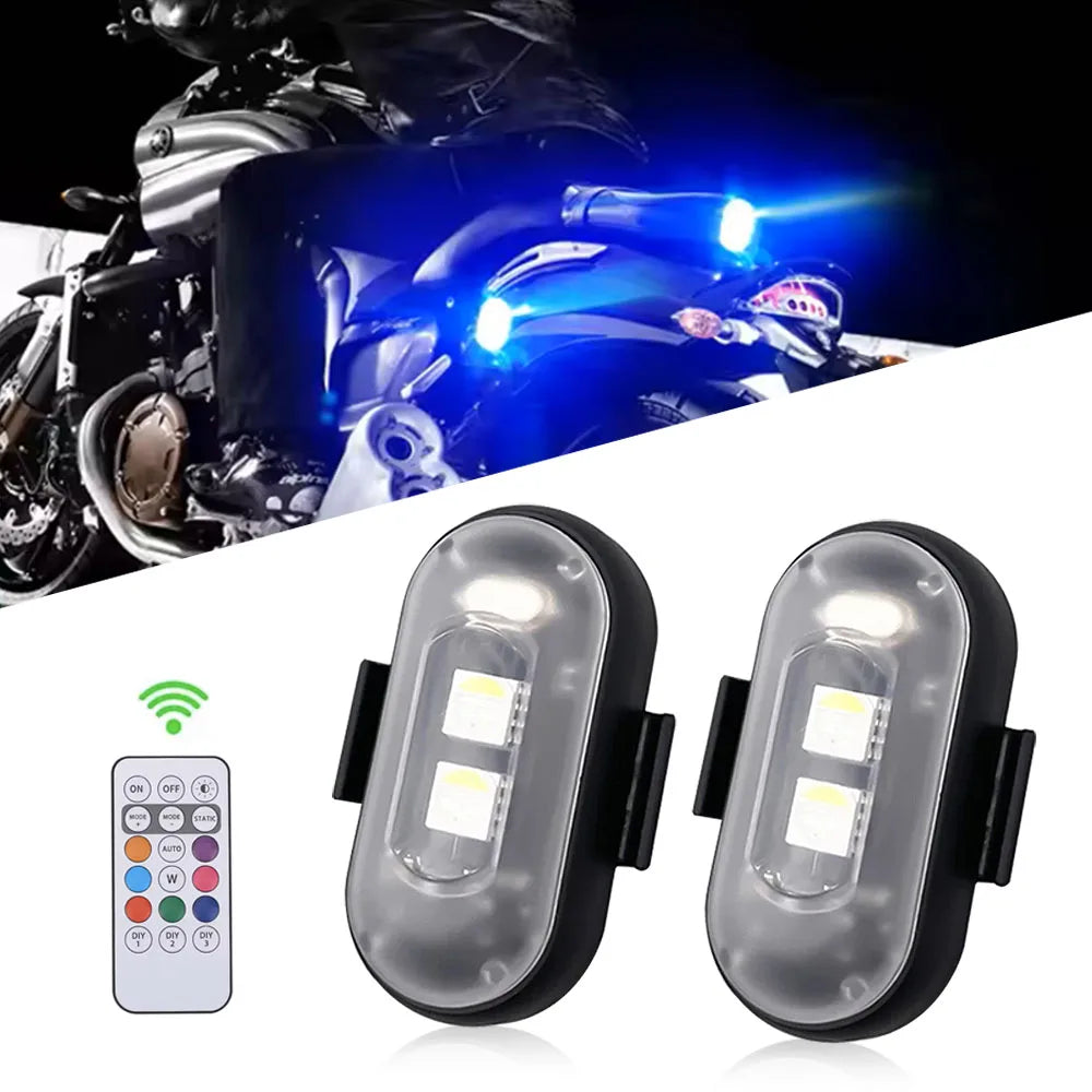 RadiantPulse™ — Command the Road with Unmissable, Customizable Brilliance