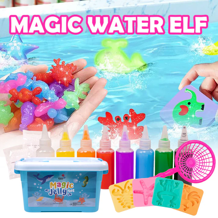 RambleJelly™ — Ignite Your Child’s Creativity with Safe, Squishy STEM Fun (4 colors/Set)