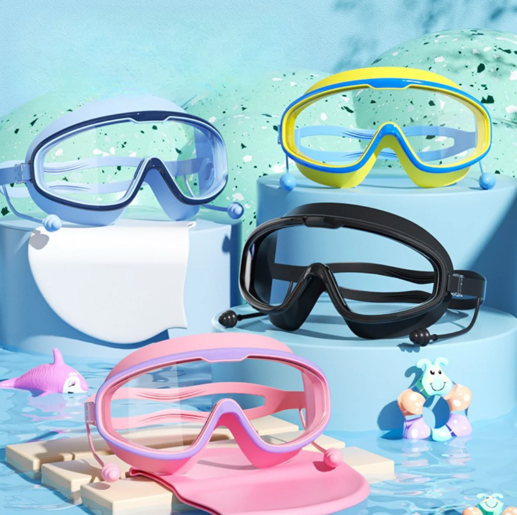 HydraLuxe™ Kids Goggles — Ignite Fearless Underwater Adventures with Crystal-Clear Comfort