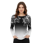 VelvetLilac™ Floral Long Sleeve — Slip into Breathable Elegance That Turns Heads Effortlessly