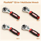 FluxHold™ 52-in-1 MultiSocket Wrench — Conquer Every Bolt Effortlessly Without the Hassle