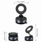 Ramzevo™ NanoGrip Magnetic Mount — Lock Your Phone Tight for Total Control and Calm