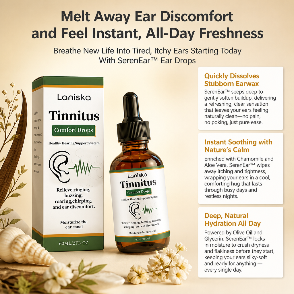 SerenEar™ — Melt Away Ear Discomfort and Feel Instant, All-Day Freshness