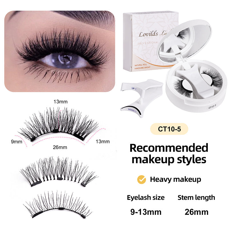 MagniLuxe™ Magnetic Lashes — Snap on Stunning, Feather-Light Glam That Lasts All Day