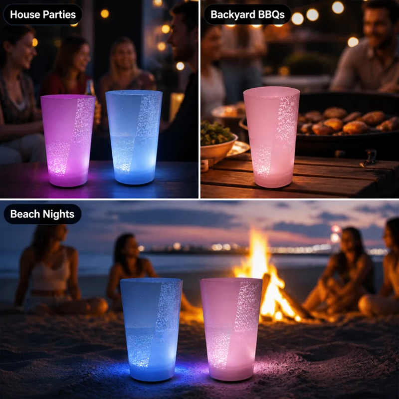 RadiaGlow™ — Make Every Drink the Center of Attention with Mesmerizing LED Flair