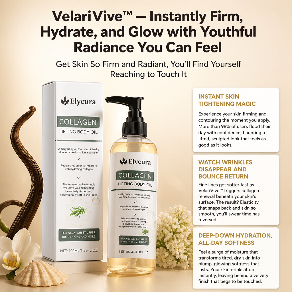 VelariVive™ — Instantly Firm, Hydrate, and Glow with Youthful Radiance You Can Feel