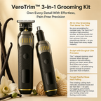 VeroTrim™ 3-in-1 Grooming Kit — Own Every Detail With Effortless, Pain-Free Precision