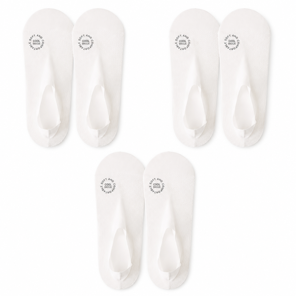 BreezeSoft™ — Experience All-Day Confidence with Invisible, Fresh-Foot Freedom