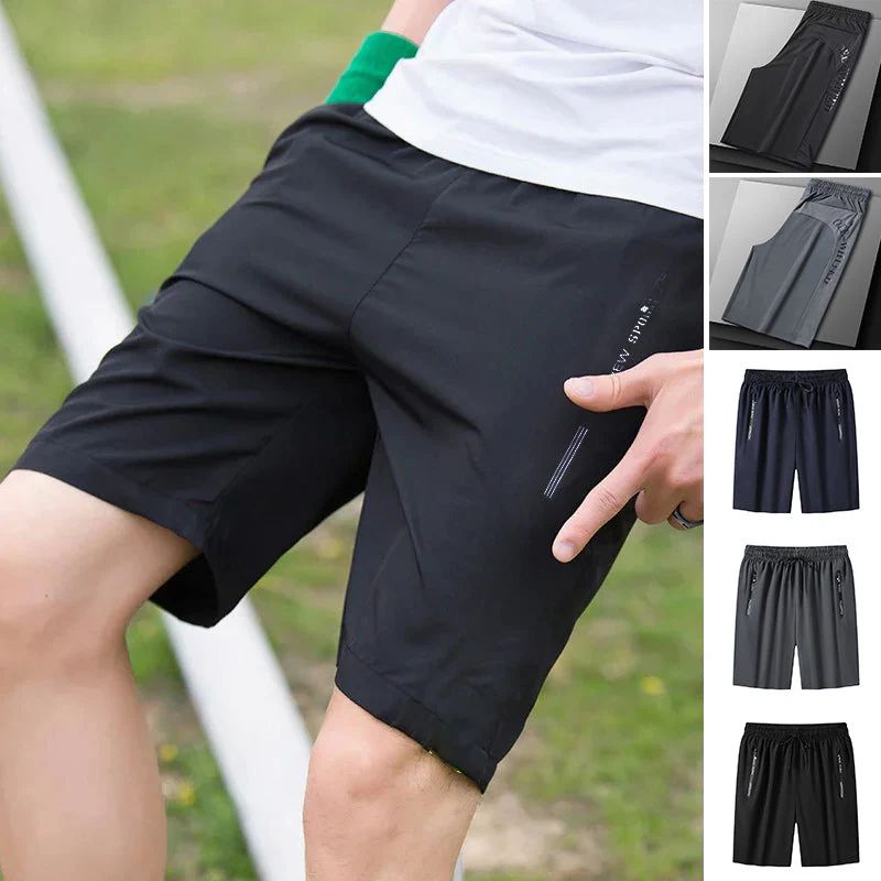 TempraFlow™ Breathable Shorts — Stay Dry, Move Free, and Own Every Moment