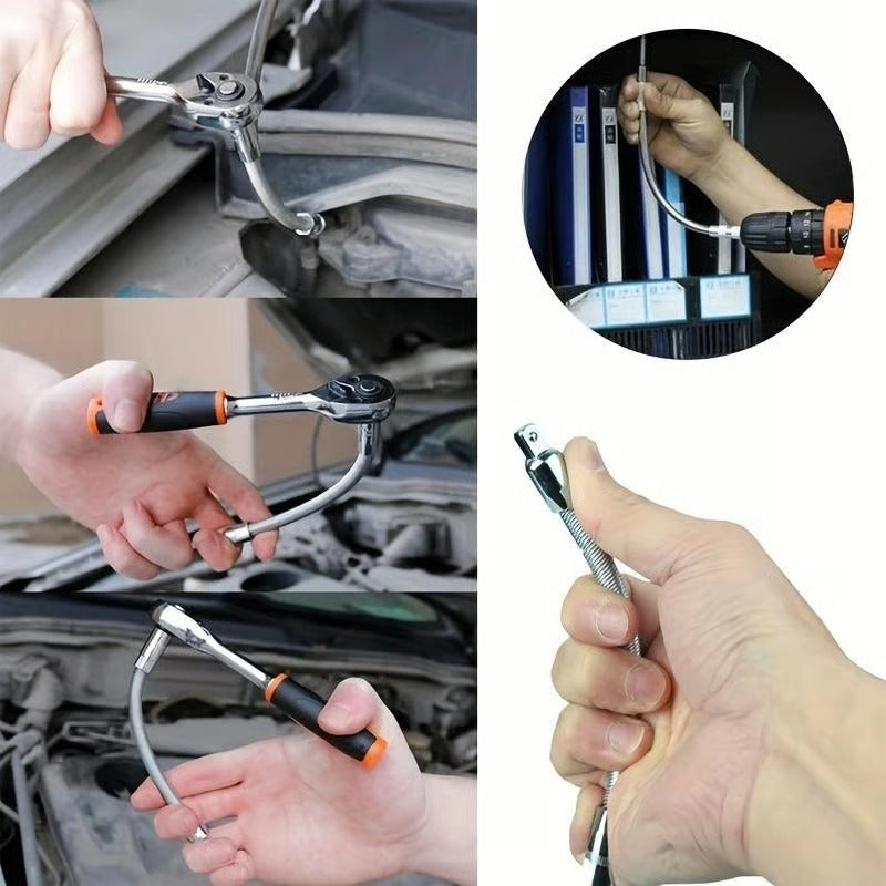 TorqueGlide™ — Master Tight Spots with Lightning-Fast Flexibility and Unstoppable Strength