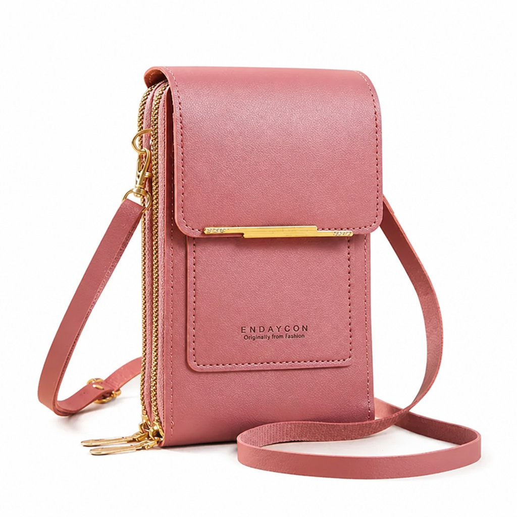 TapTote™ — Keep Your Phone Close and Your Hands Free, Without the Bulky Bag