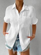 VioraLuxe™ Blouse — Flaunt Your Curves with All-Day Confidence and Comfort