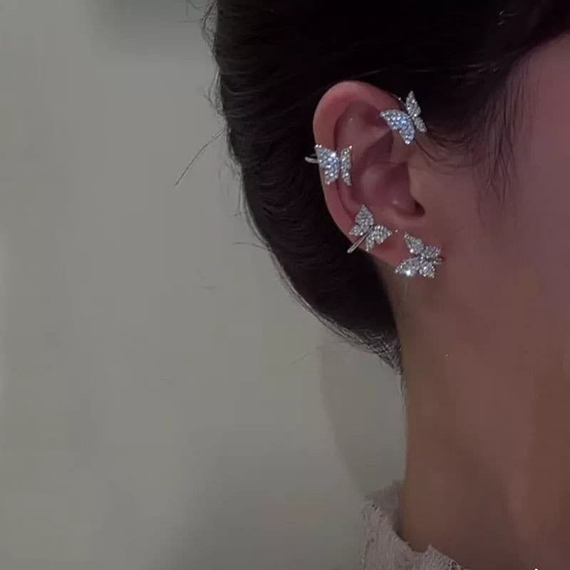 Fluttermist™ Ear Cuffs — Instant Glamour Without the Pain or Piercing