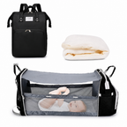 NurtureNest™ — Feel ready for every outing with baby’s essentials, bed, and changing mat in one bag