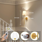 VioraLuxe™ Wireless Wall Sconce — Effortless Elegance That Transforms Your Space Instantly