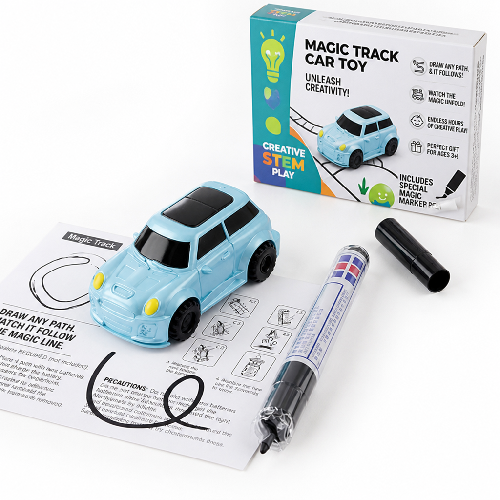 DrawGo™ — Ignite Your Child’s Creativity and Calm in Every Playful Ride