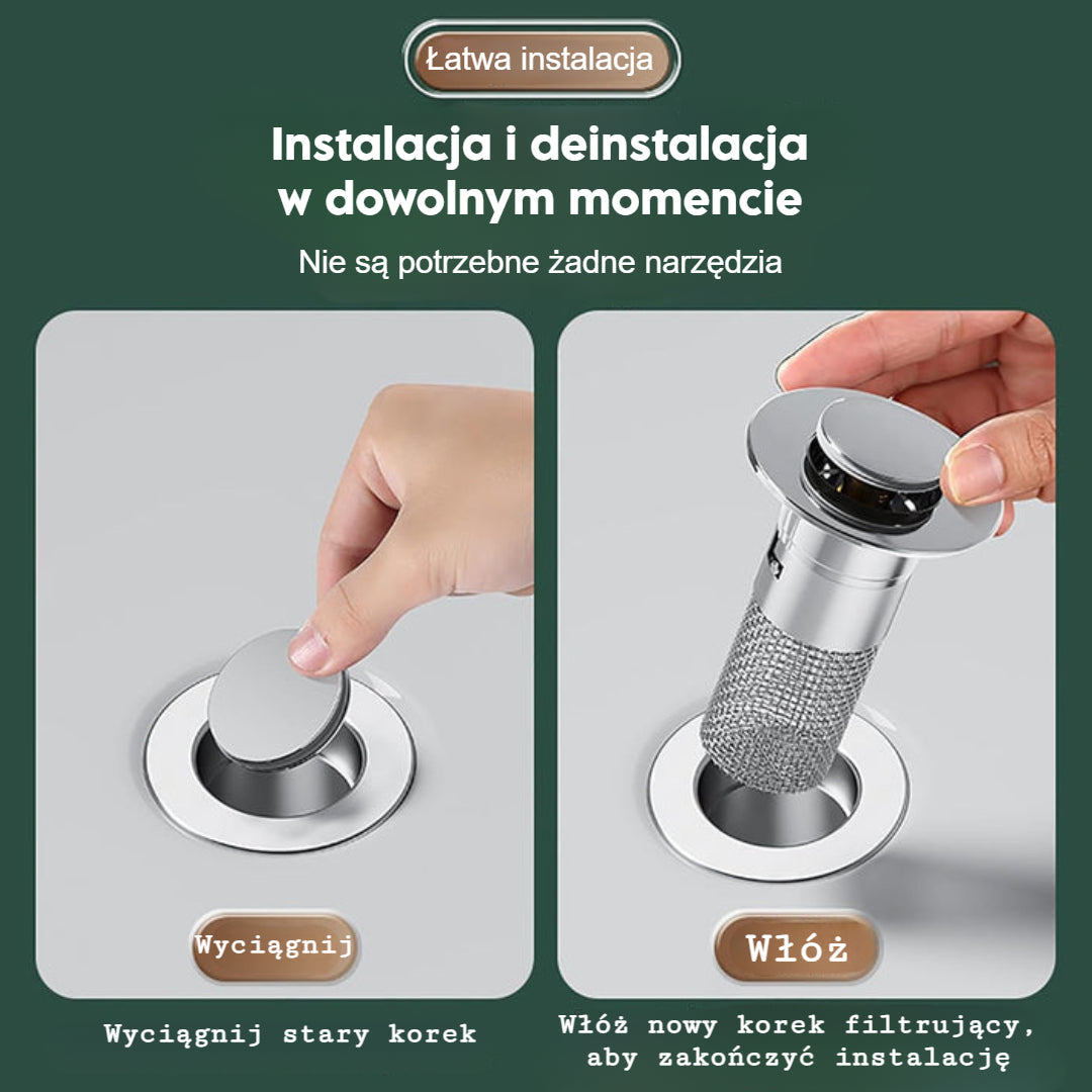 DrainShield™ — Effortless Clog Protection for a Fresh, Flowing Kitchen Every Day