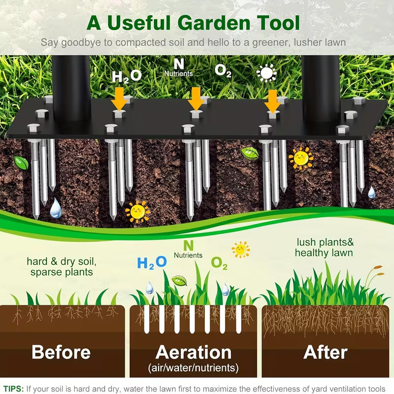 TerraPulse™ — Revive Your Lawn Instantly with Every Step You Take