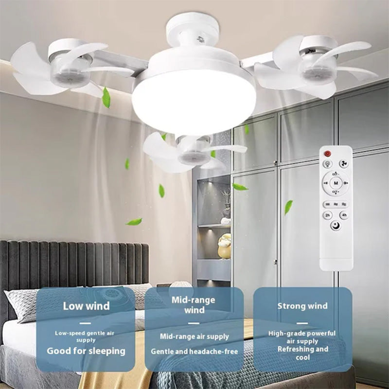 AeroLume™ — Transform Your Space with Whisper-Quiet Breeze and Vibrant Light Control
