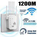 AxioWave™ Dual Band WiFi Extender — Crush Dead Zones and Power Every Device with Lightning-Fast WiFi