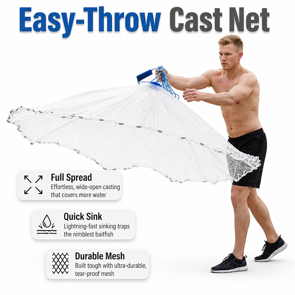 TitanCast™ — Hook More Fish Faster with Effortless, Sure-Fire Casting