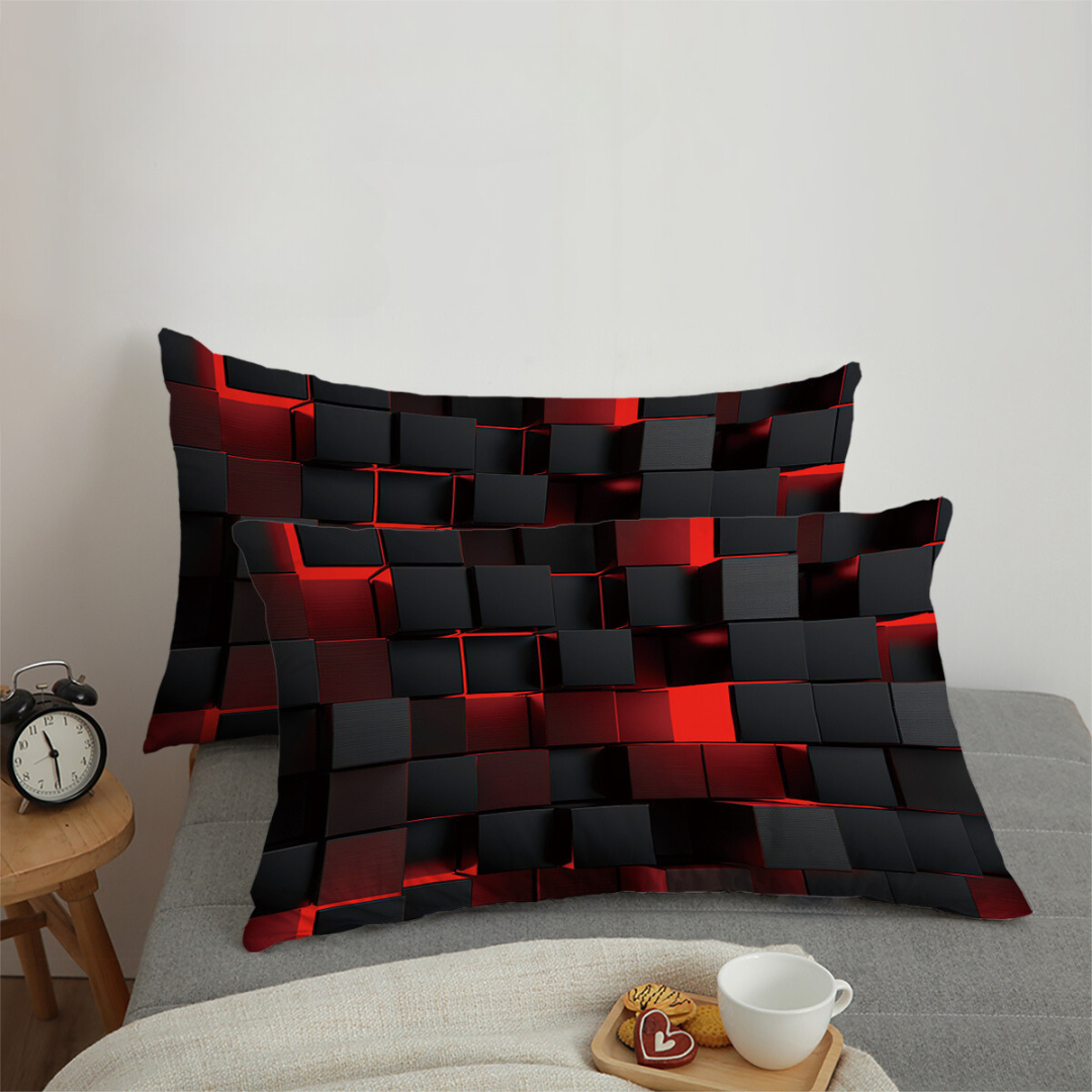 ViveLux™ 3D Gradient Cover Set — Experience Sleep Wrapped in Unmatched Softness and Vivid Color Every Night