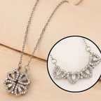 LuckAmore™ Magnetic Heart Necklace — Unlock Love’s Spark with Every Glance