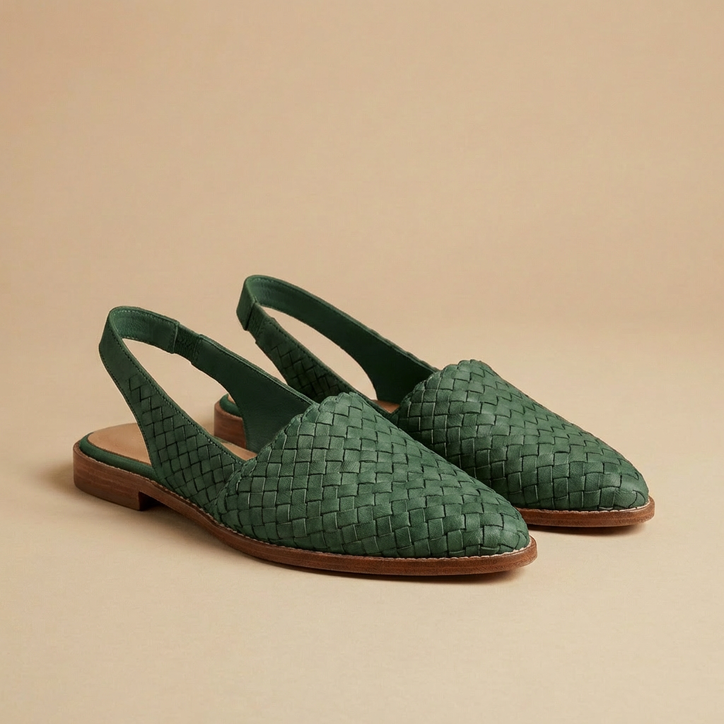 GlideAura™ Slingback Flats — Step Into All-Day Freshness and Unshakable Comfort