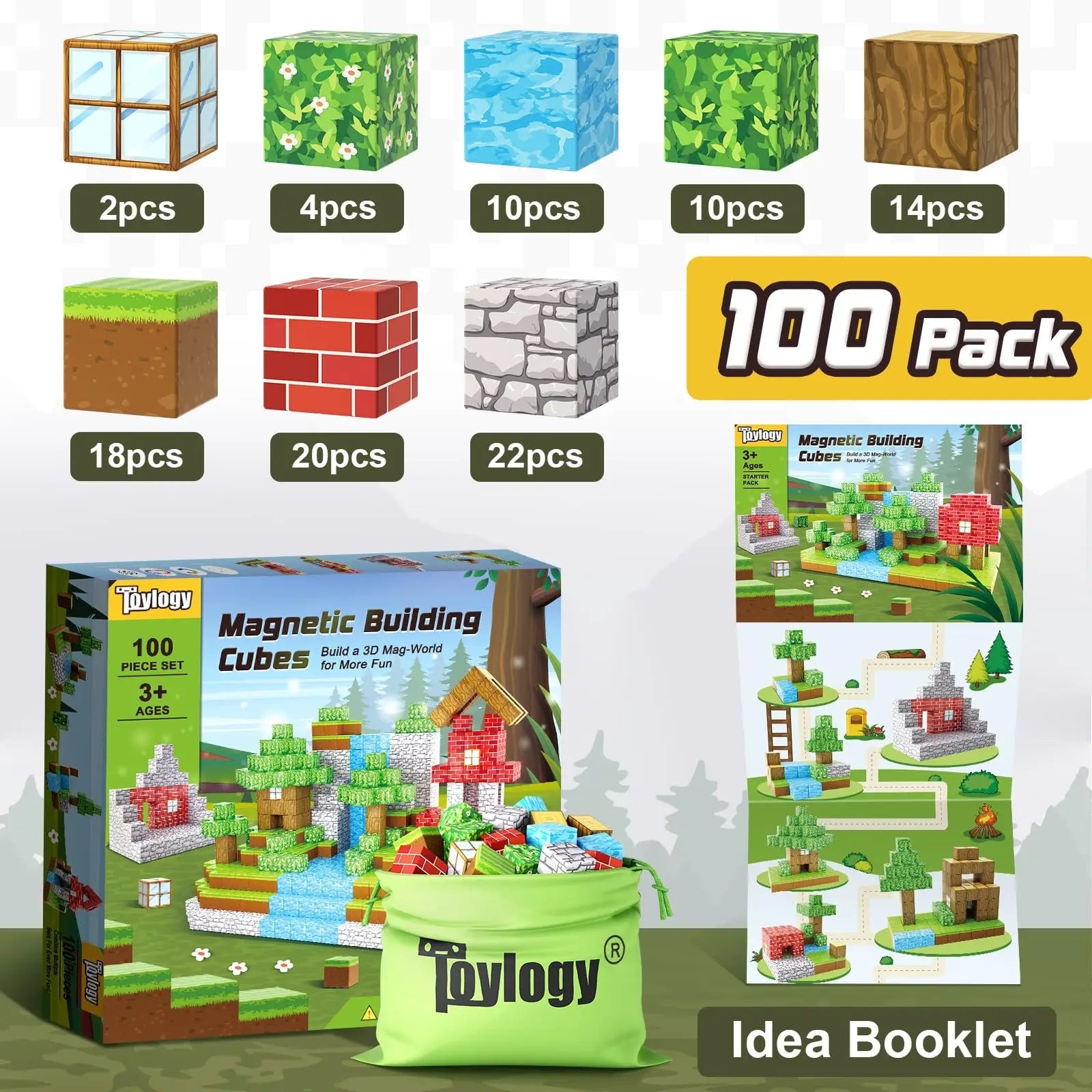 Blocs magnétiques Toylogy™