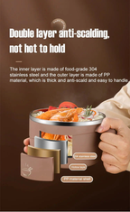 StellaBowl™ — Feast on Hot, Spill-Free Meals That Protect Your Hands Everywhere You Go