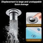 Stainless Steel Floor Drain Filter - Isolates Odors and Prevents Cockroaches