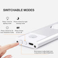 Lamp LED-kleefmiddel met intelligente bewegingsdetectie