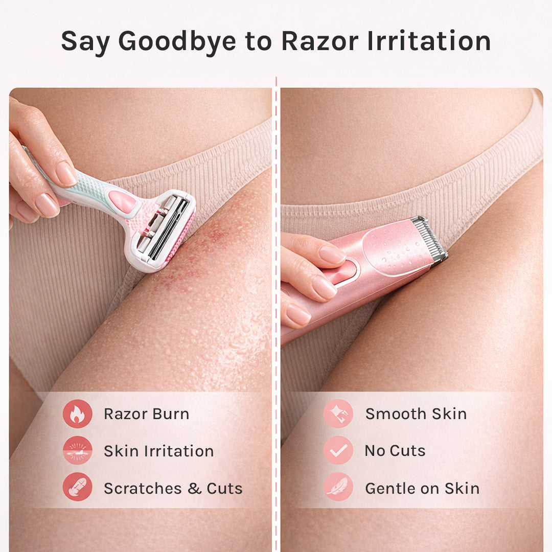 Lumeva™ Dual-Action Hair Trimmer — Silk-Smooth Skin Without Pain or Hassle