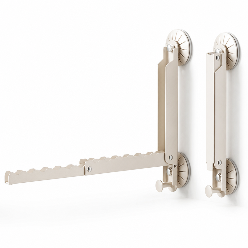 FlexiHold™ Foldable Hooks Hanger — Instantly Declutter Any Space and Feel Total Freedom