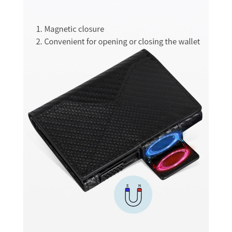 LightningGuard™ Slim RFID Wallet — Carry Confidence with Invisible Security and Effortless Access