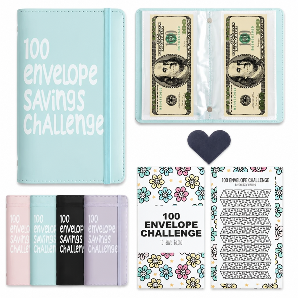 Savvelope™ — Turn Saving Money Into a Fun Challenge You Will Finish