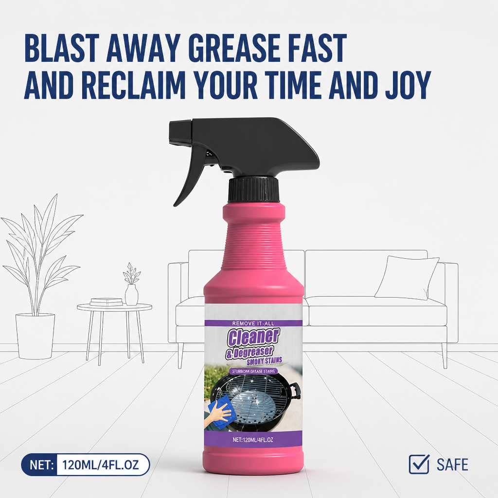GleamSwift™ — Blast Away Grease Fast and Reclaim Your Time and Joy