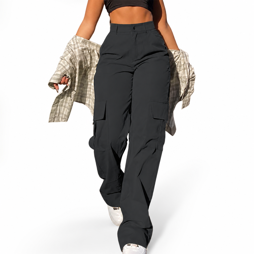 VostraLuxe™ Slimming Cargo Pants — Command Attention with Every Confident Step