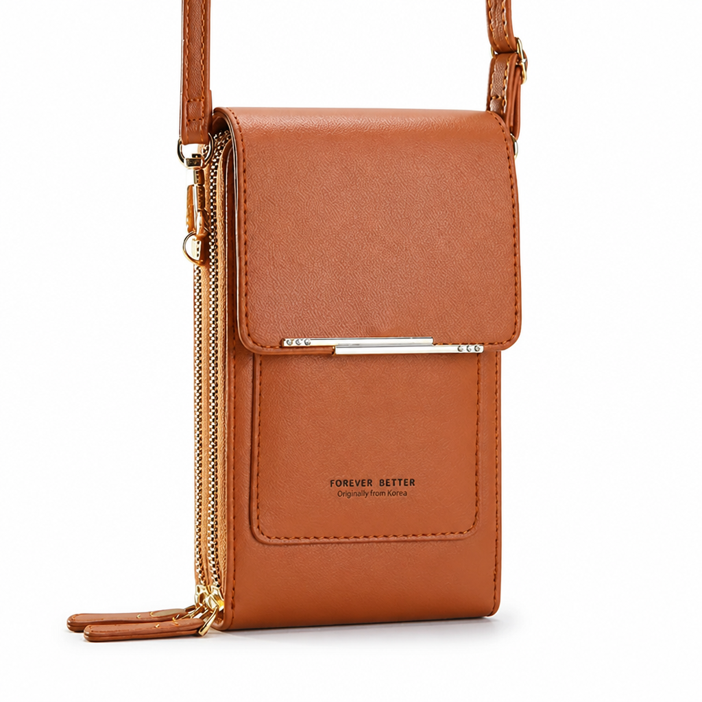 Velevra™ Touchscreen Crossbody Wallet — Stay Effortlessly Connected and Secure Wherever Life Moves You