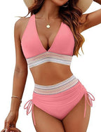 SilqueAura™ High Waisted Sculpting Bikini Set — Unleash Jaw-Dropping Curves and Confidence All Day Long