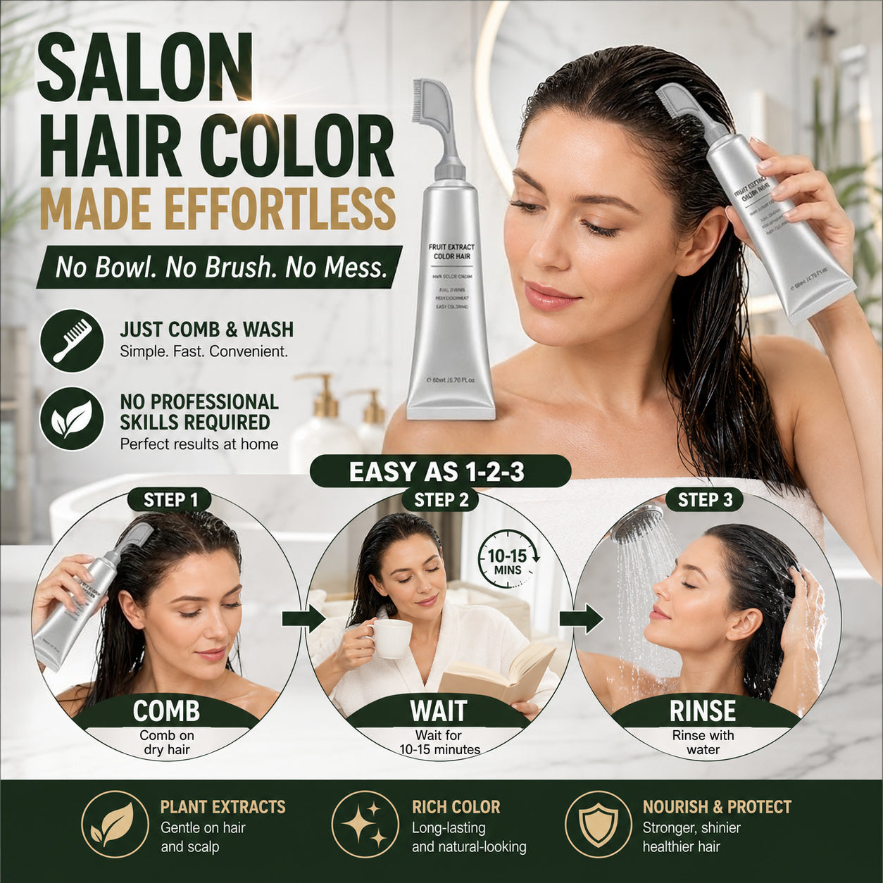 VeraLuxe™ — Gorgeous, Head-Turning Color That Feels Pure and Alive
