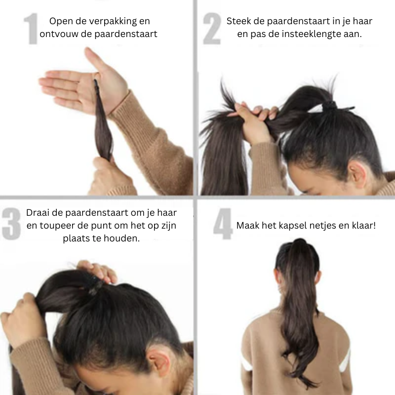 Flawless Volume™ — Unlock Head-Turning, Full-Bodied Ponytails in Seconds